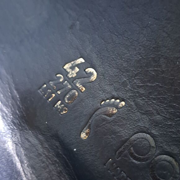 Birkenstock Papillio Daytona Womens 42 11 Narrow Black Gold Cross Strap Sandal - Picture 8 of 11